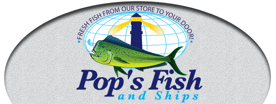 Pop's Fish and Ship Logo